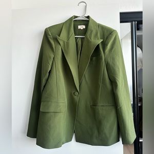 Camila Coehlo REVOLVE Green Blazer Size Small